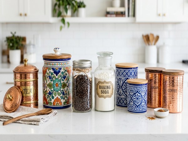 Stylish Decorative Kitchen Canisters