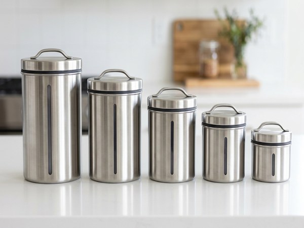 Durable Stainless Steel Canisters