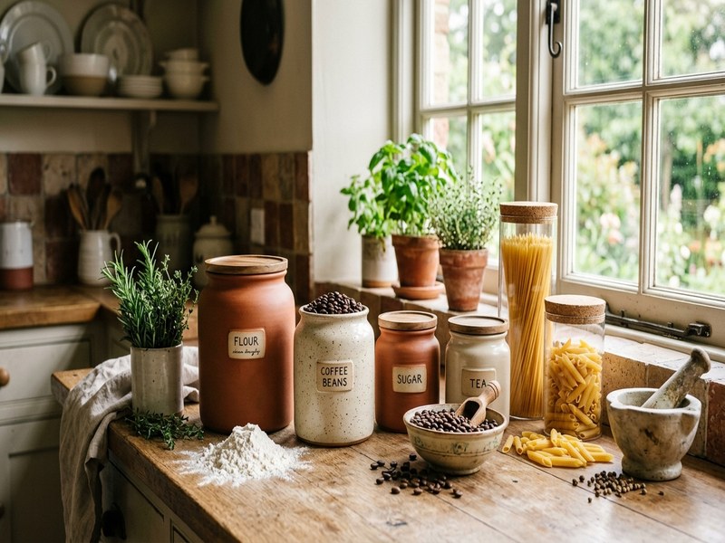 Tinzore Kitchen canisters